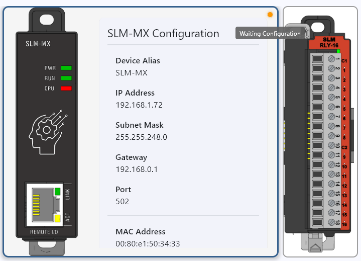 SLM-MX Device Card