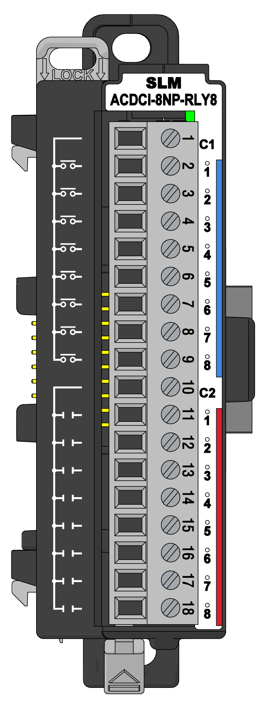 SLM-ACDCI-8NP-RLY8 module