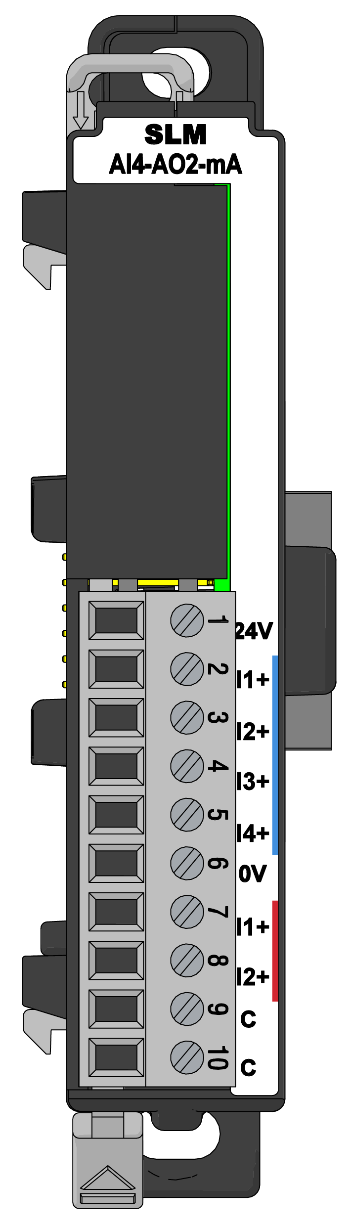 SLM-AI4-AO2-mA module