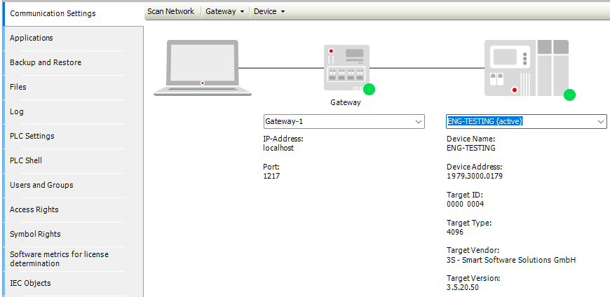 Codesys Device Configuration